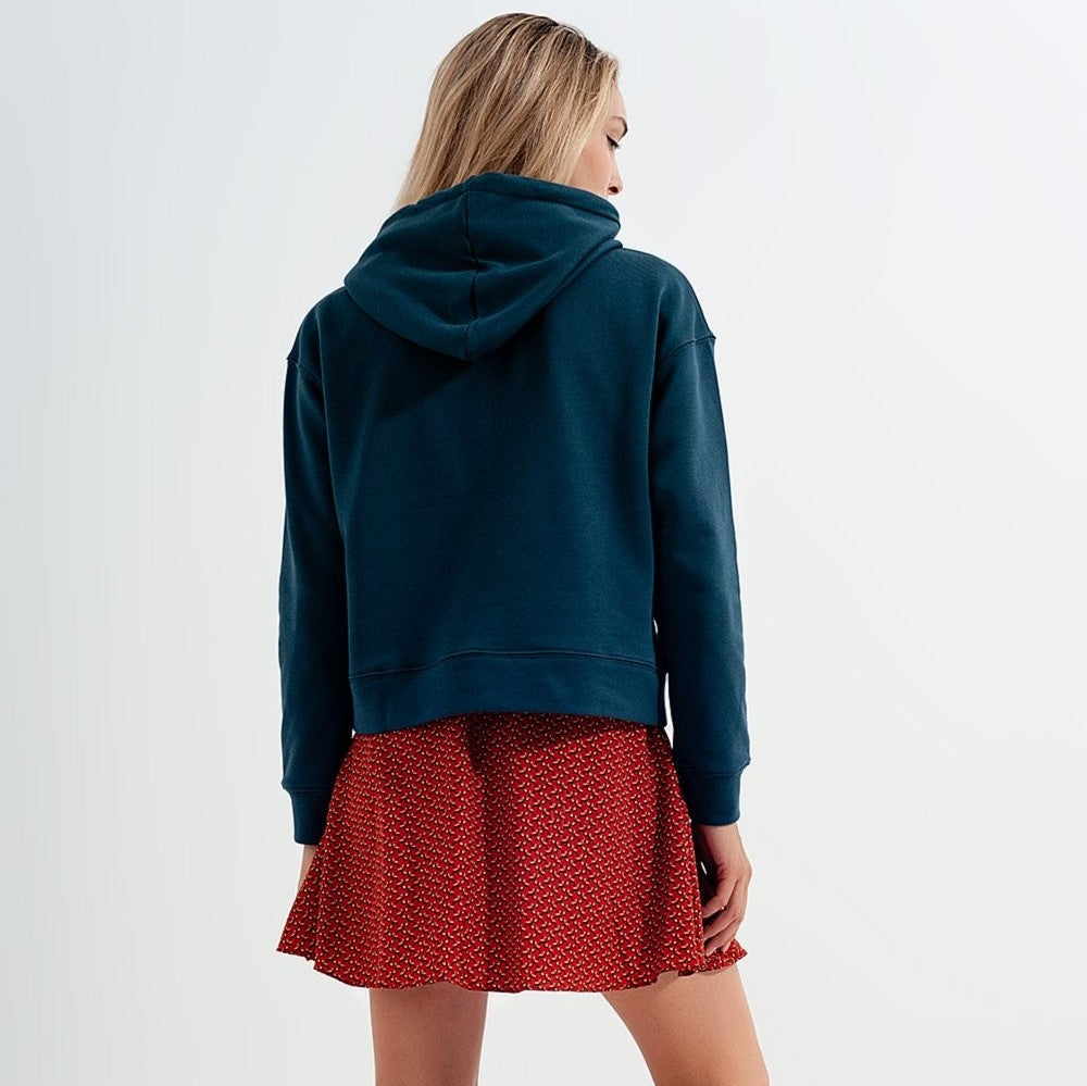 Teal Green Hoodie