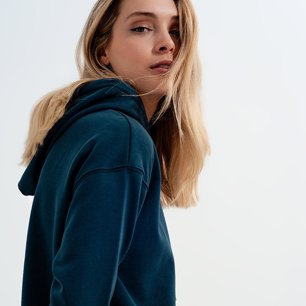 Teal Green Hoodie