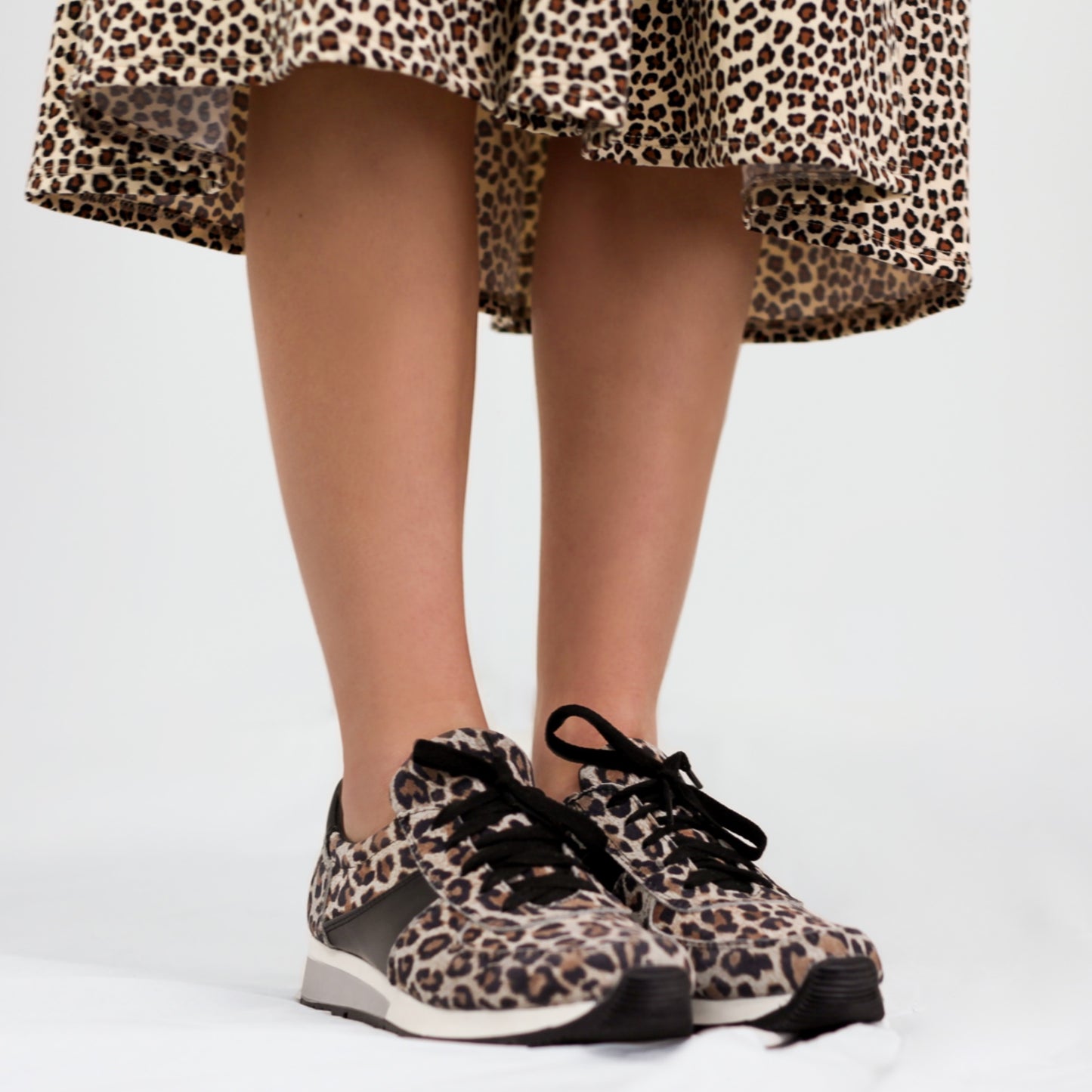 Leopard Print Sneakers