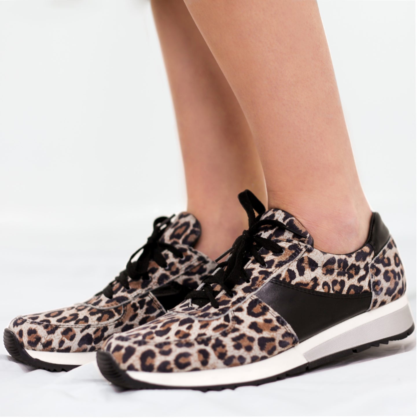 Leopard Print Sneakers