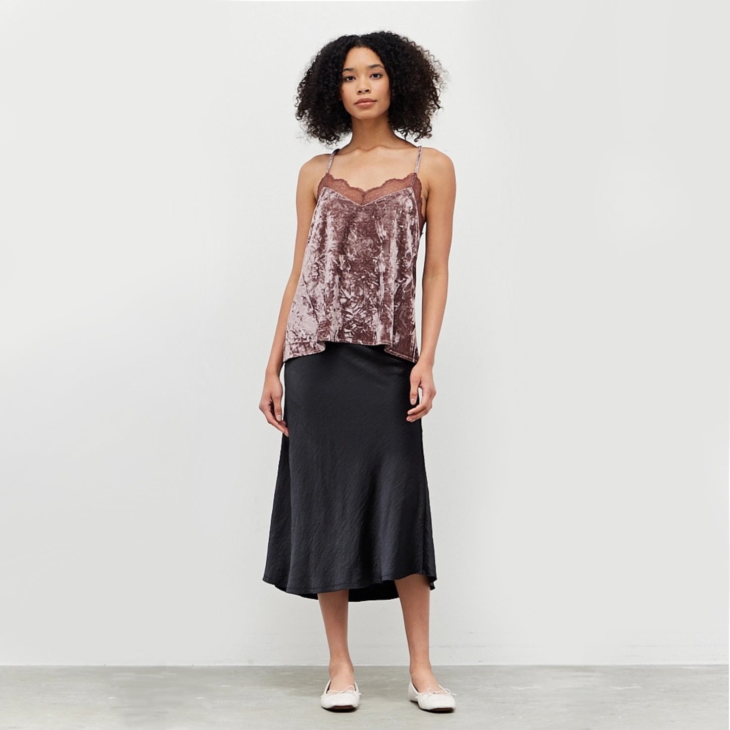 Velvet and Lace racer back Cami