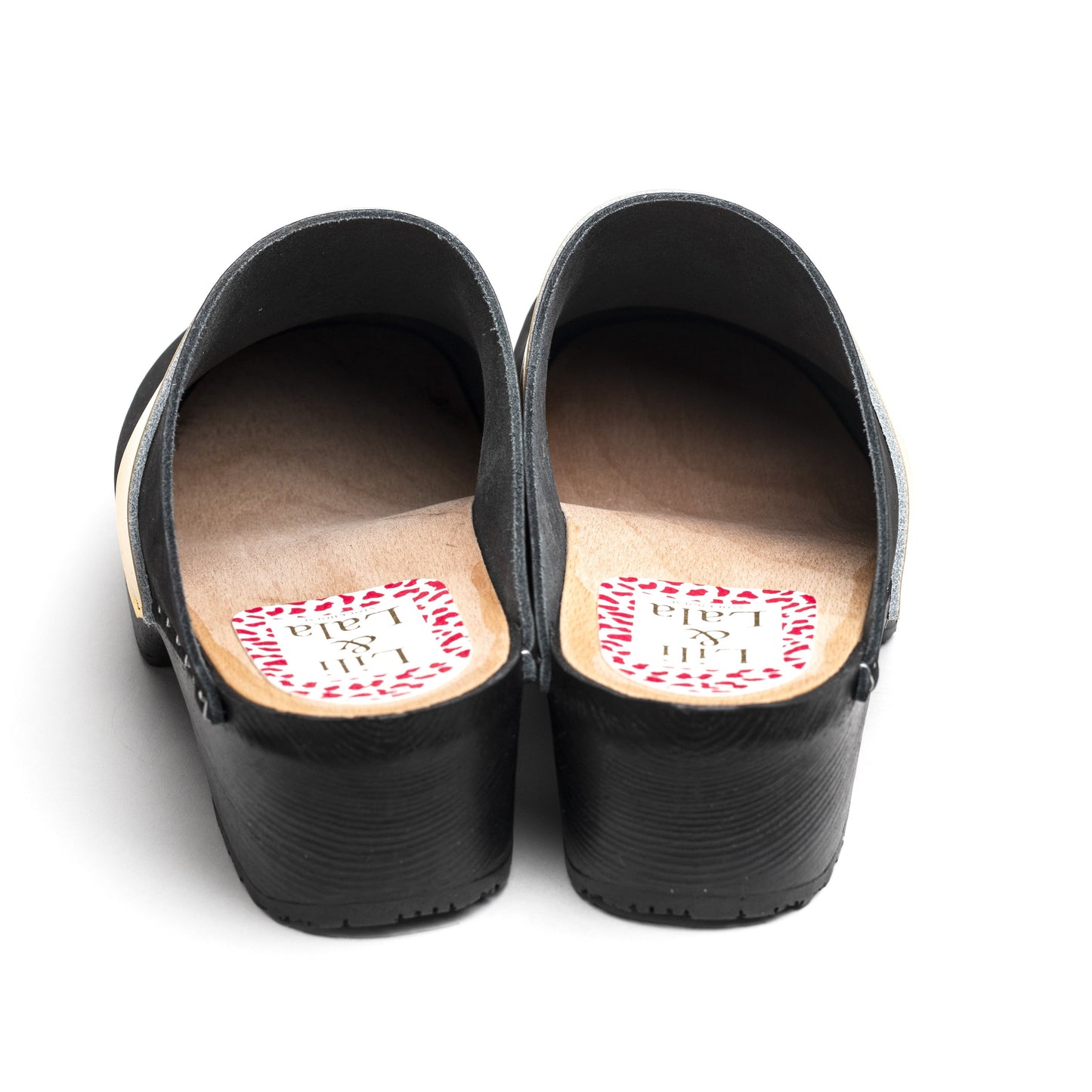 Uppsala Clogs Black & Gold