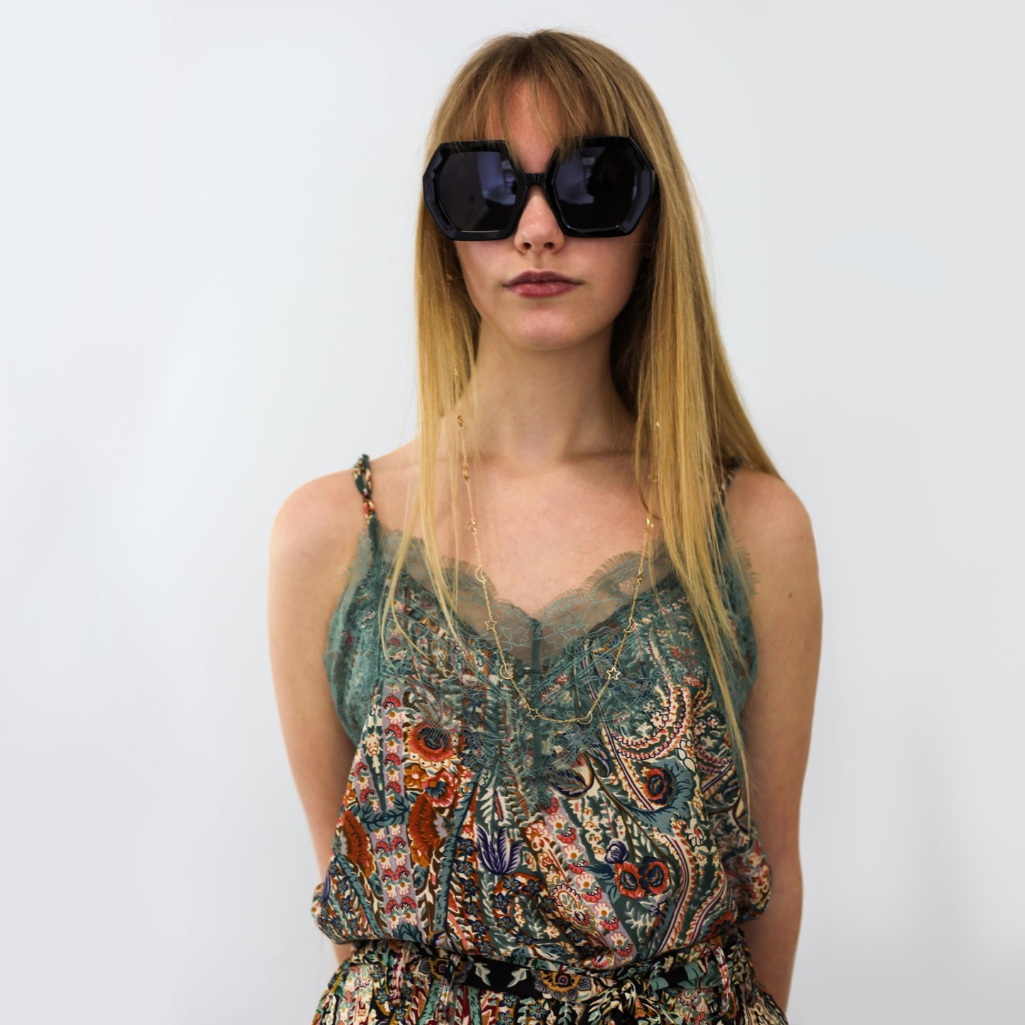 Paisley Satin Cami