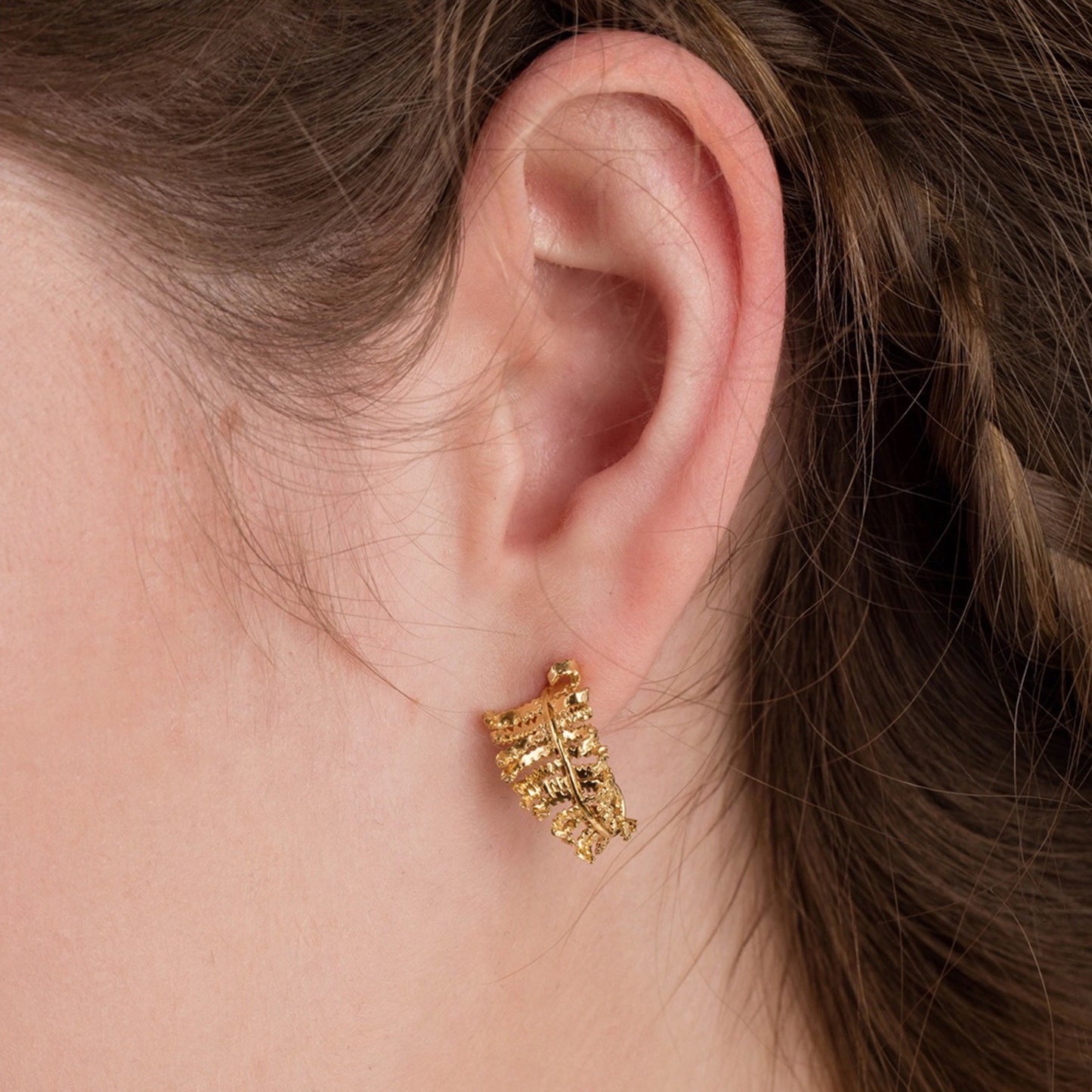 Unfurling Fern Earrings