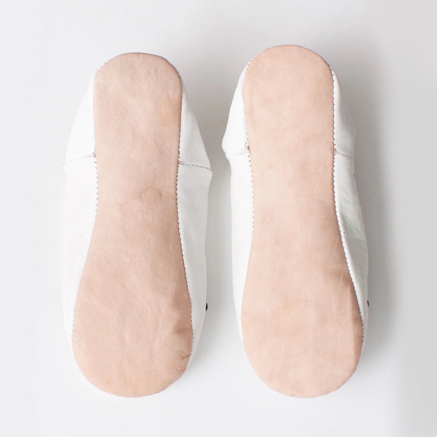 Sequin Leather Slippers