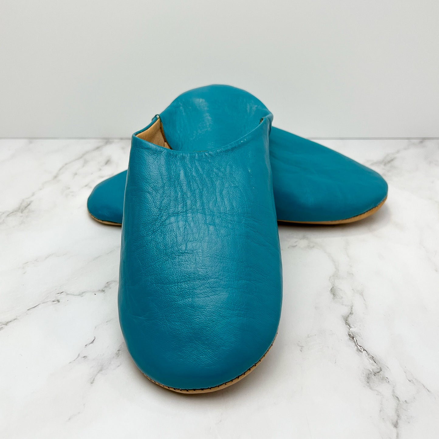 Soft Leather Slippers