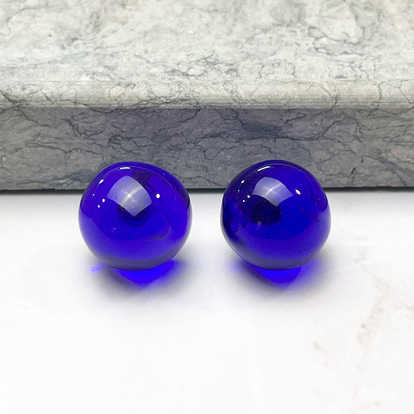 Ball Stud Resin Earrings