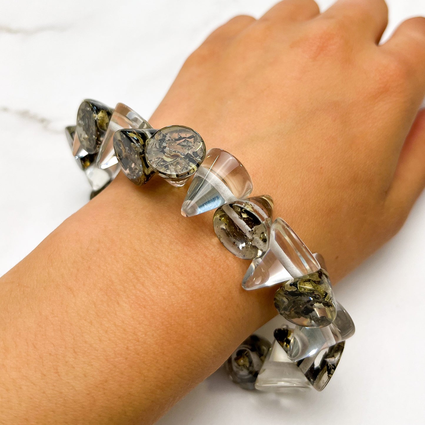 Elastic Cone Bracelet