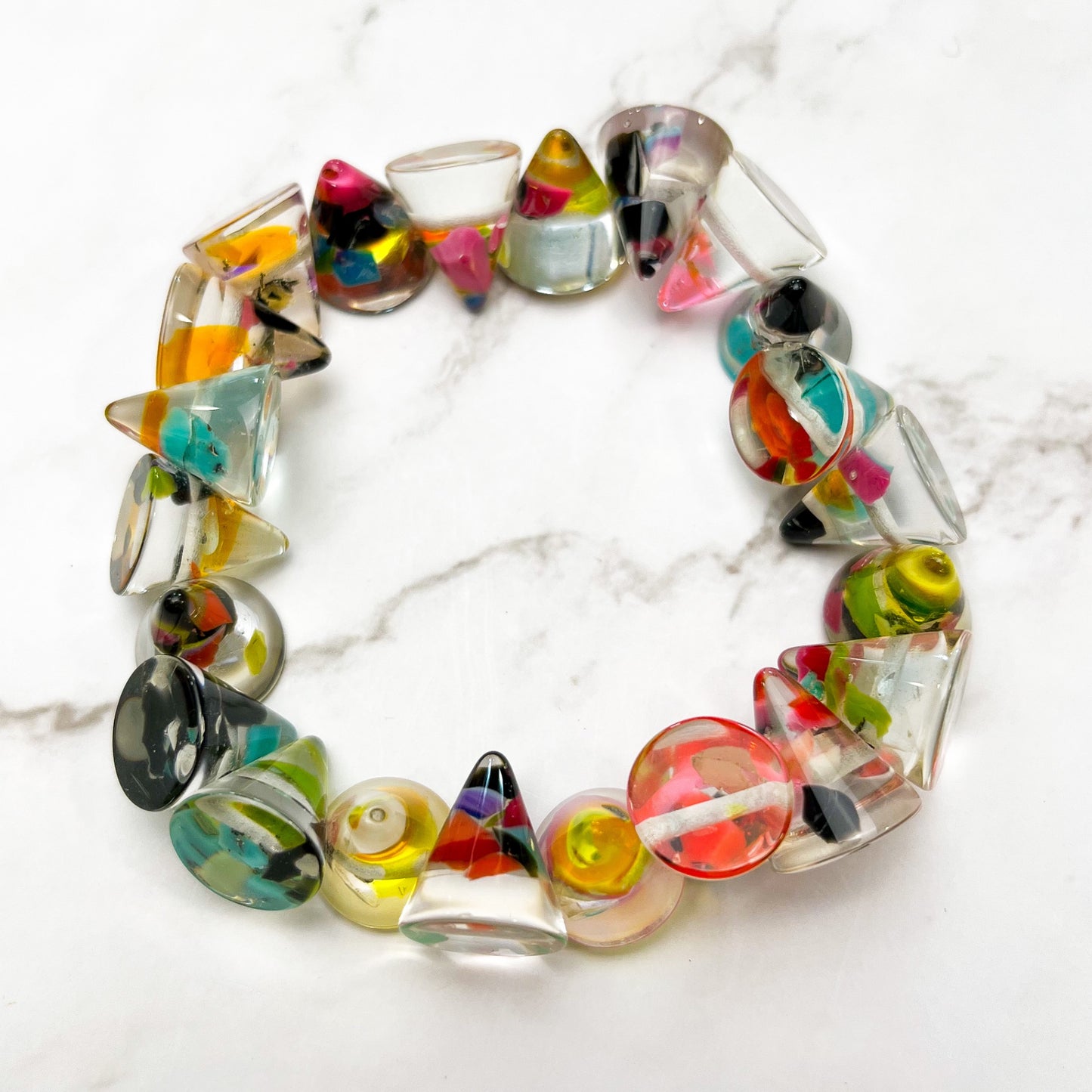 Elastic Cone Bracelet