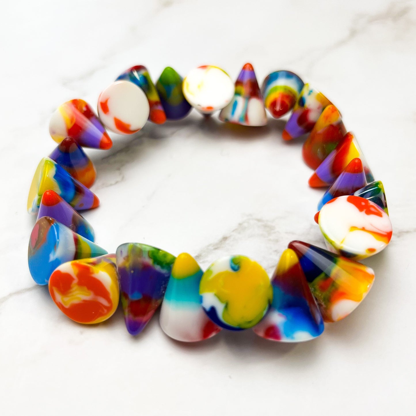 Elastic Cone Bracelet
