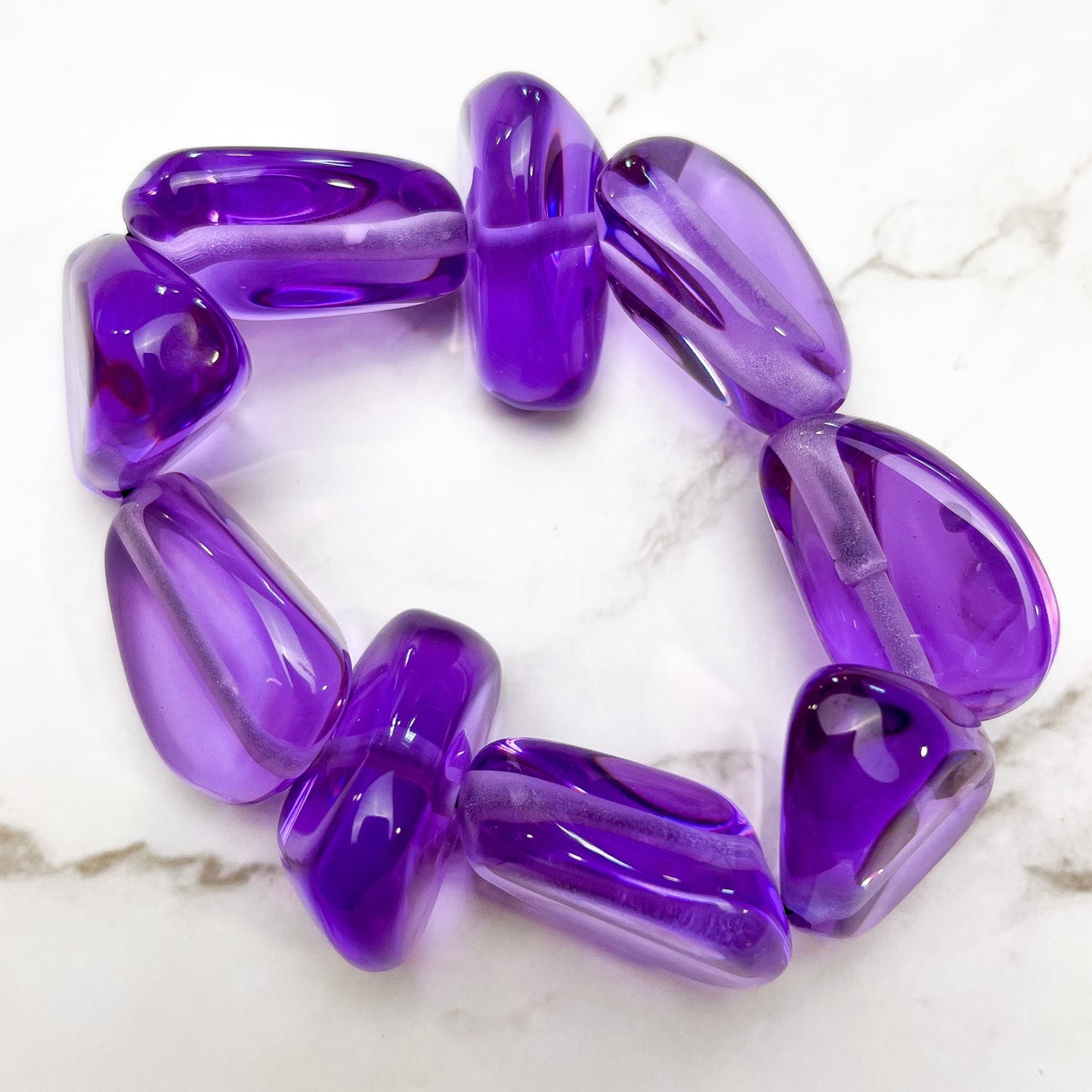 Flintstone Diamonds Bracelet