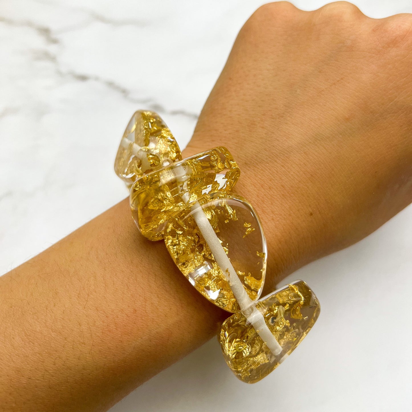 Flintstone Diamonds Bracelet