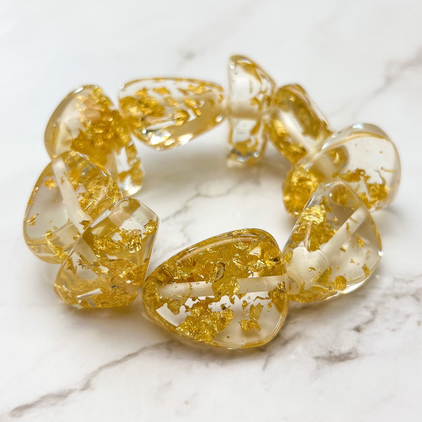 Flintstone Diamonds Bracelet