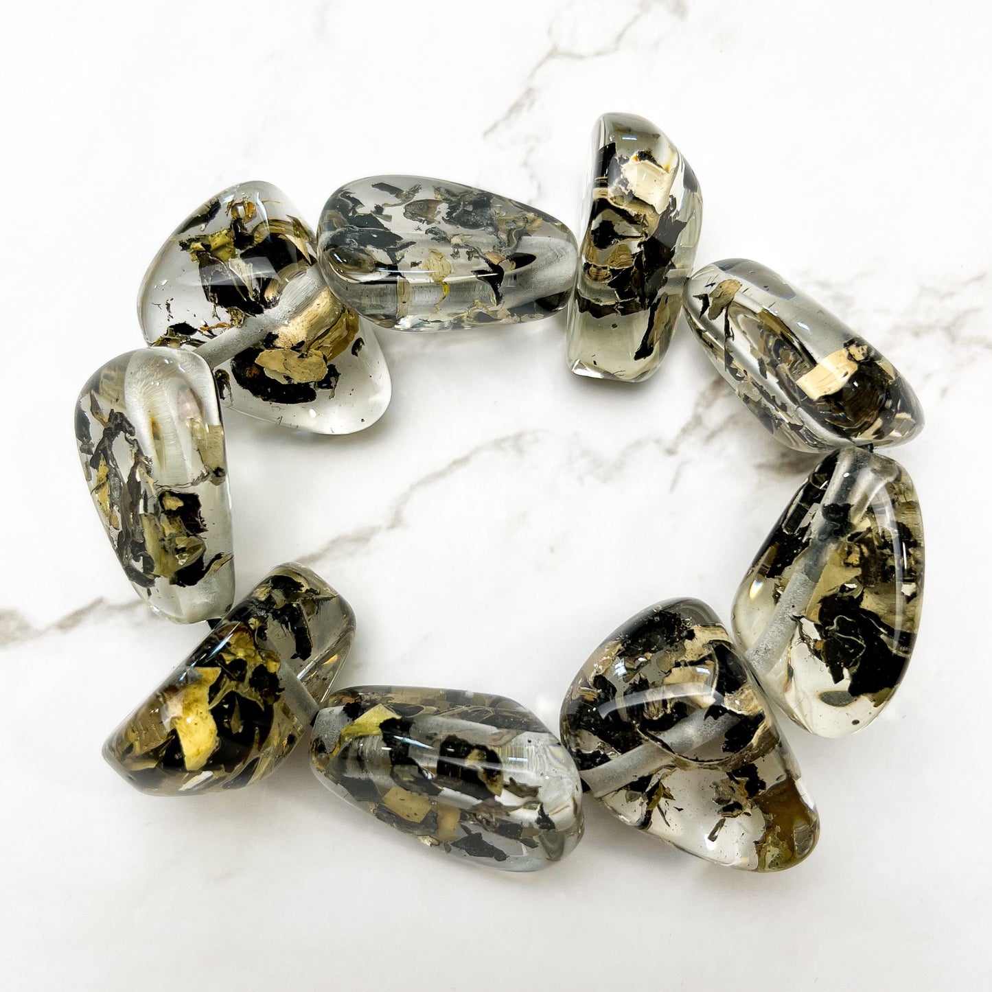 Flintstone Diamonds Bracelet