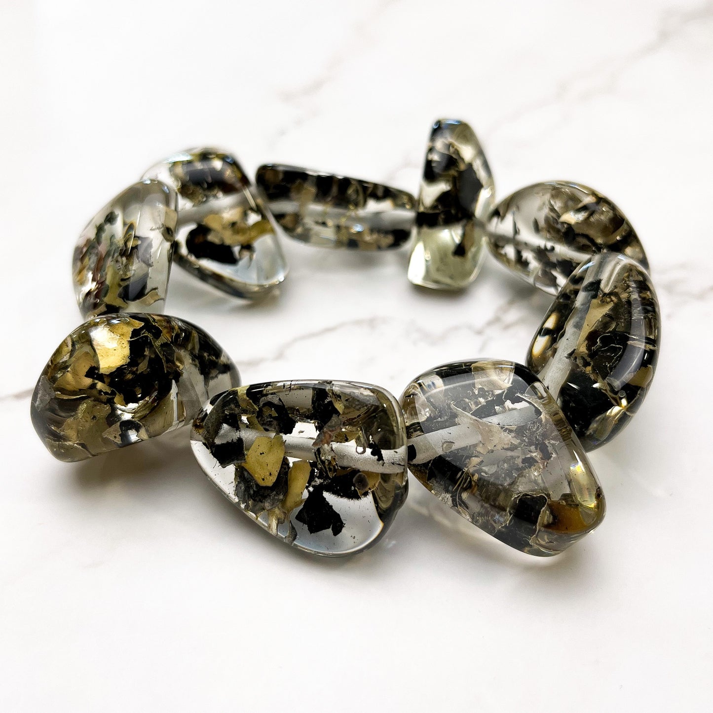 Flintstone Diamonds Bracelet