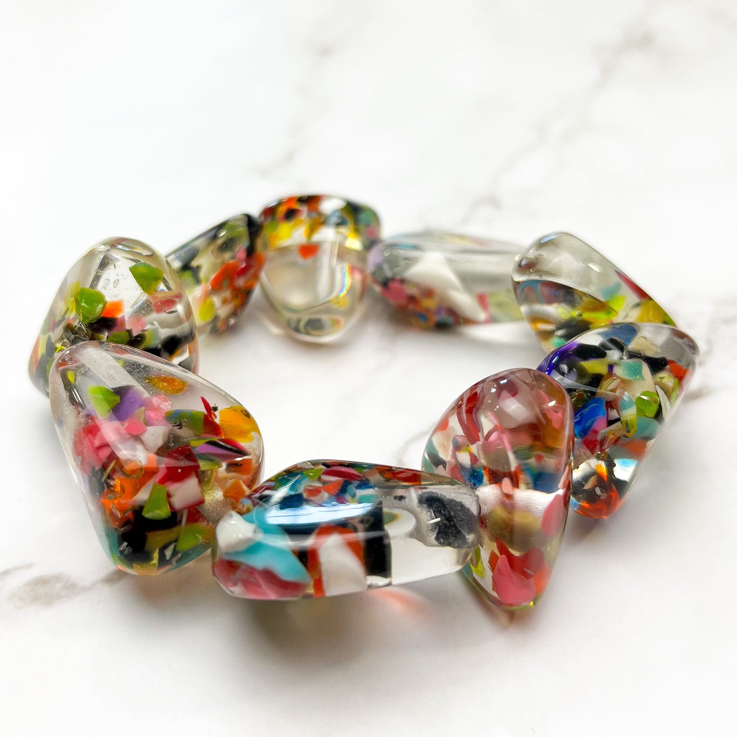 Flintstone Diamonds Bracelet