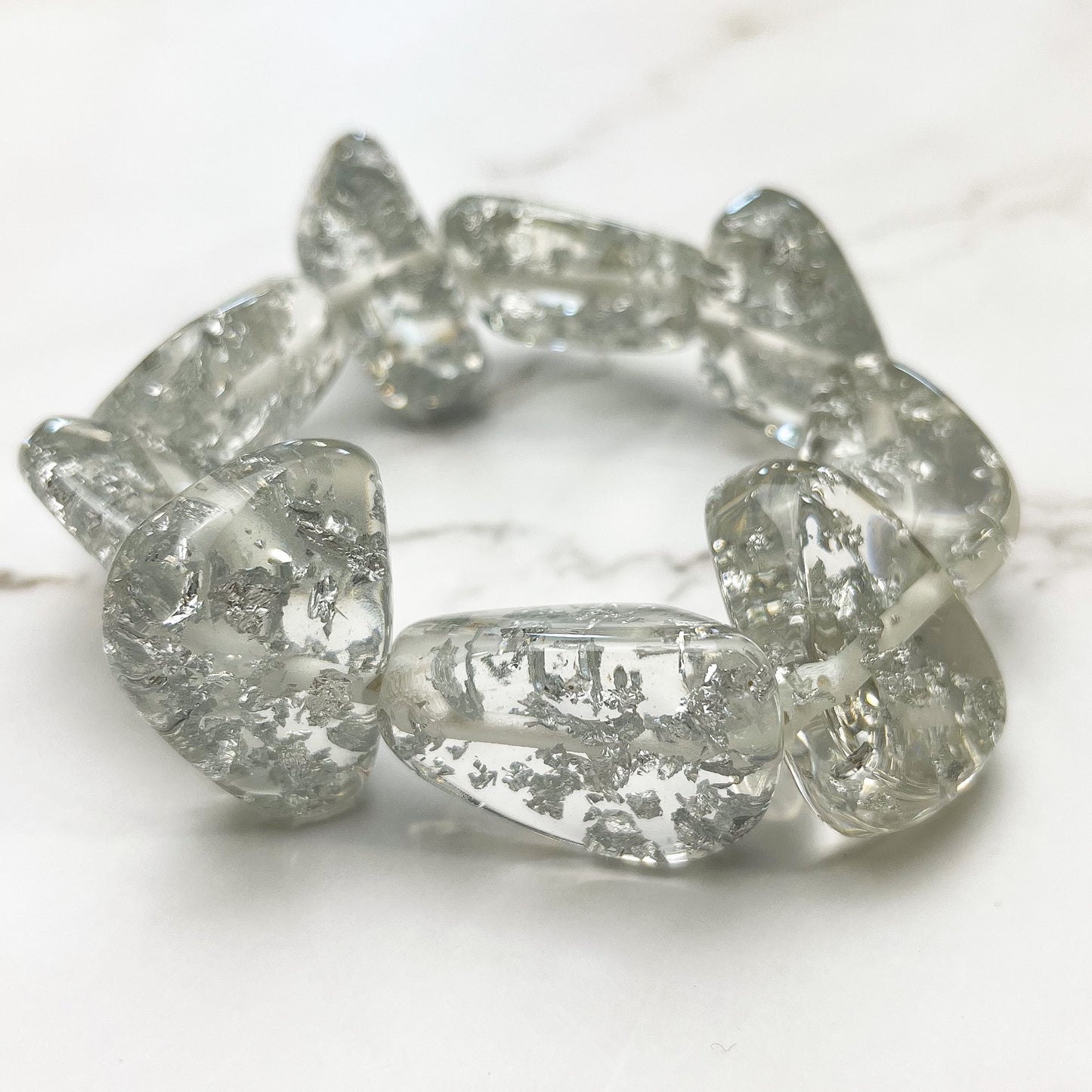 Flintstone Diamonds Bracelet