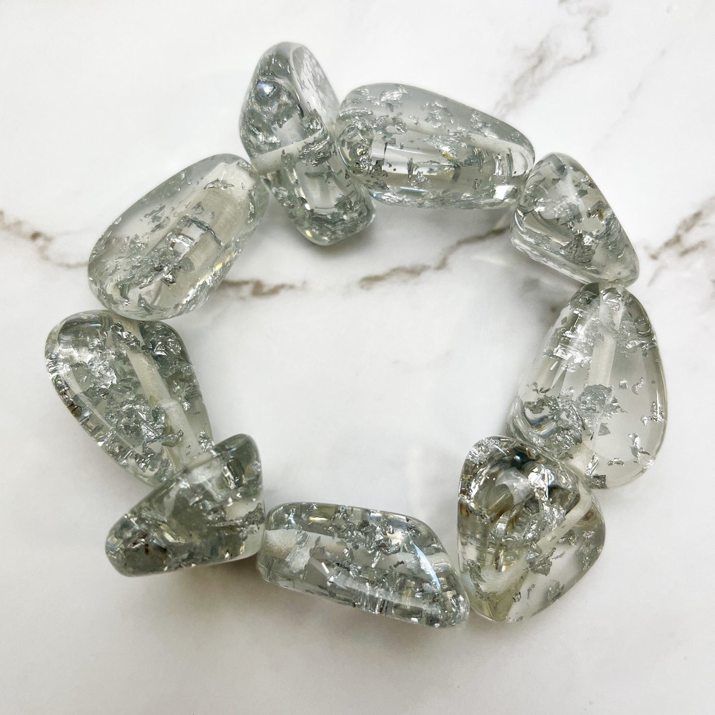 Flintstone Diamonds Bracelet