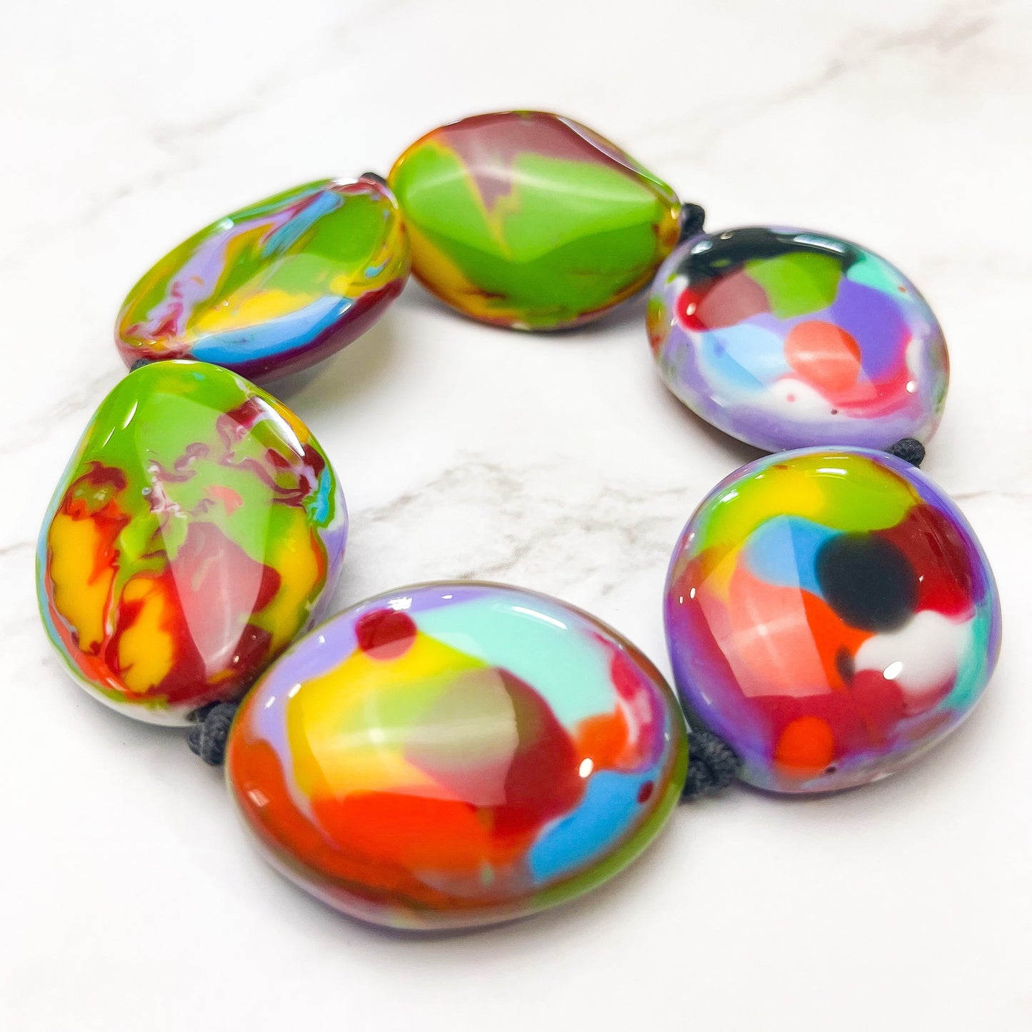 Small Riverstone Bracelet