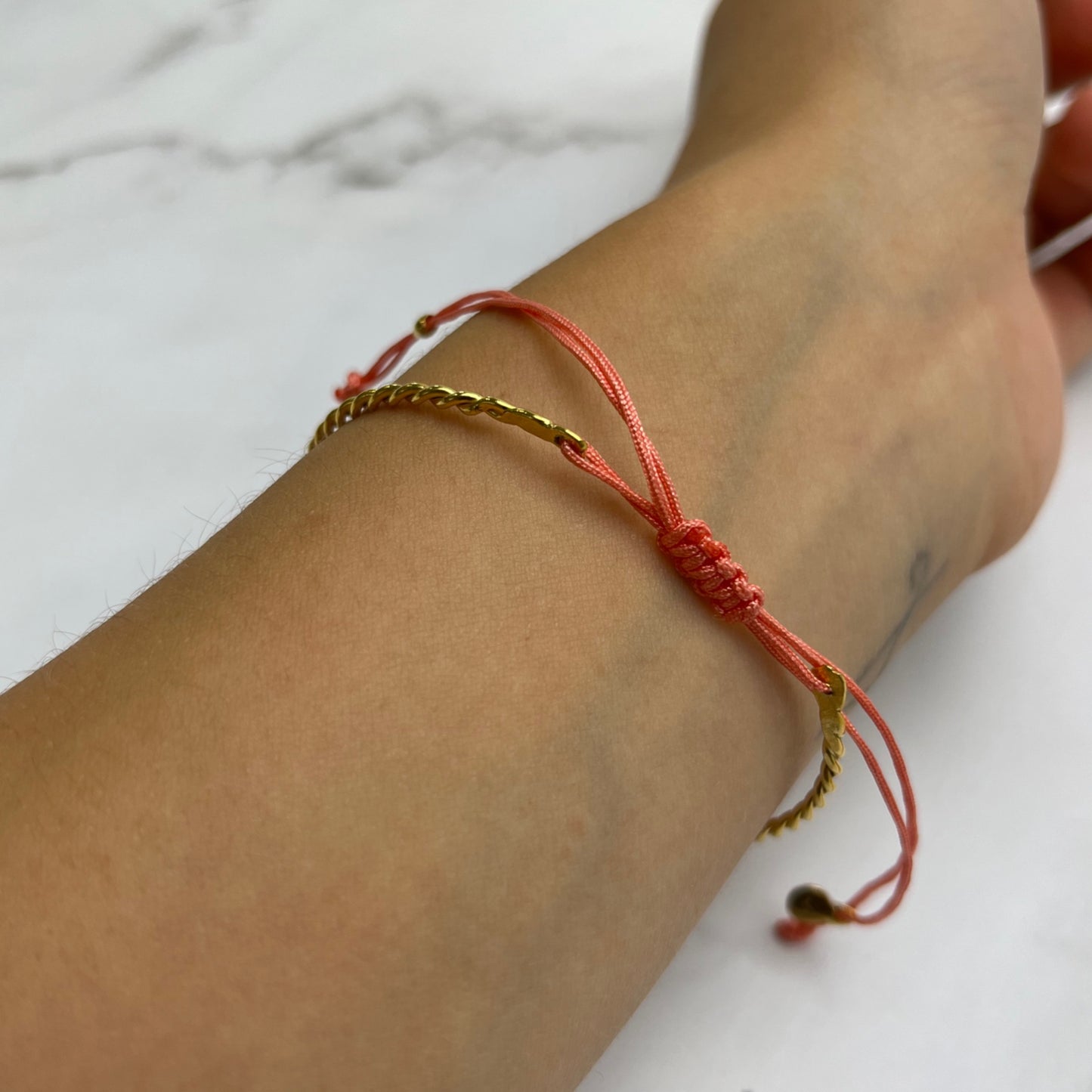 Gold Luna Twist Bracelet