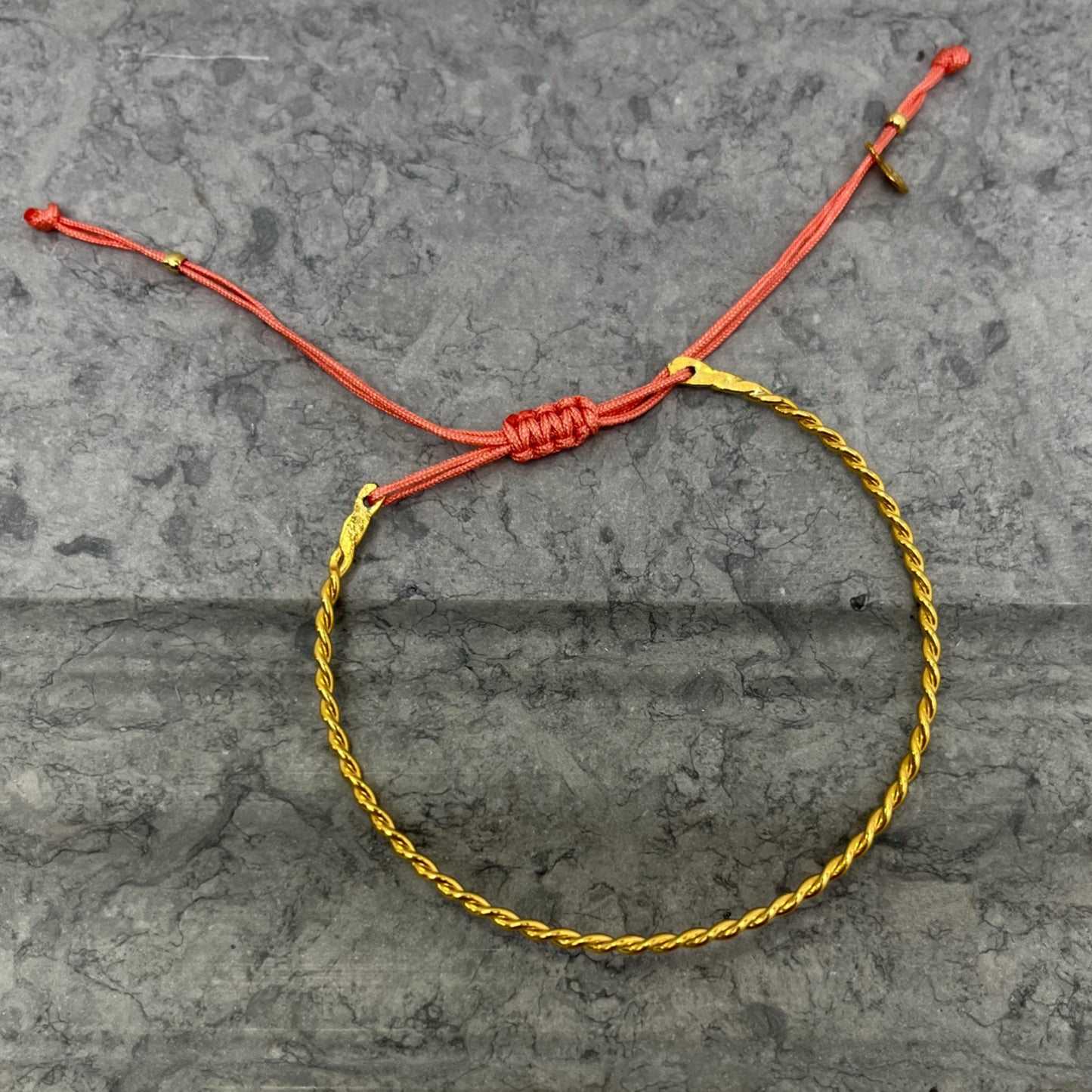 Gold Luna Twist Bracelet