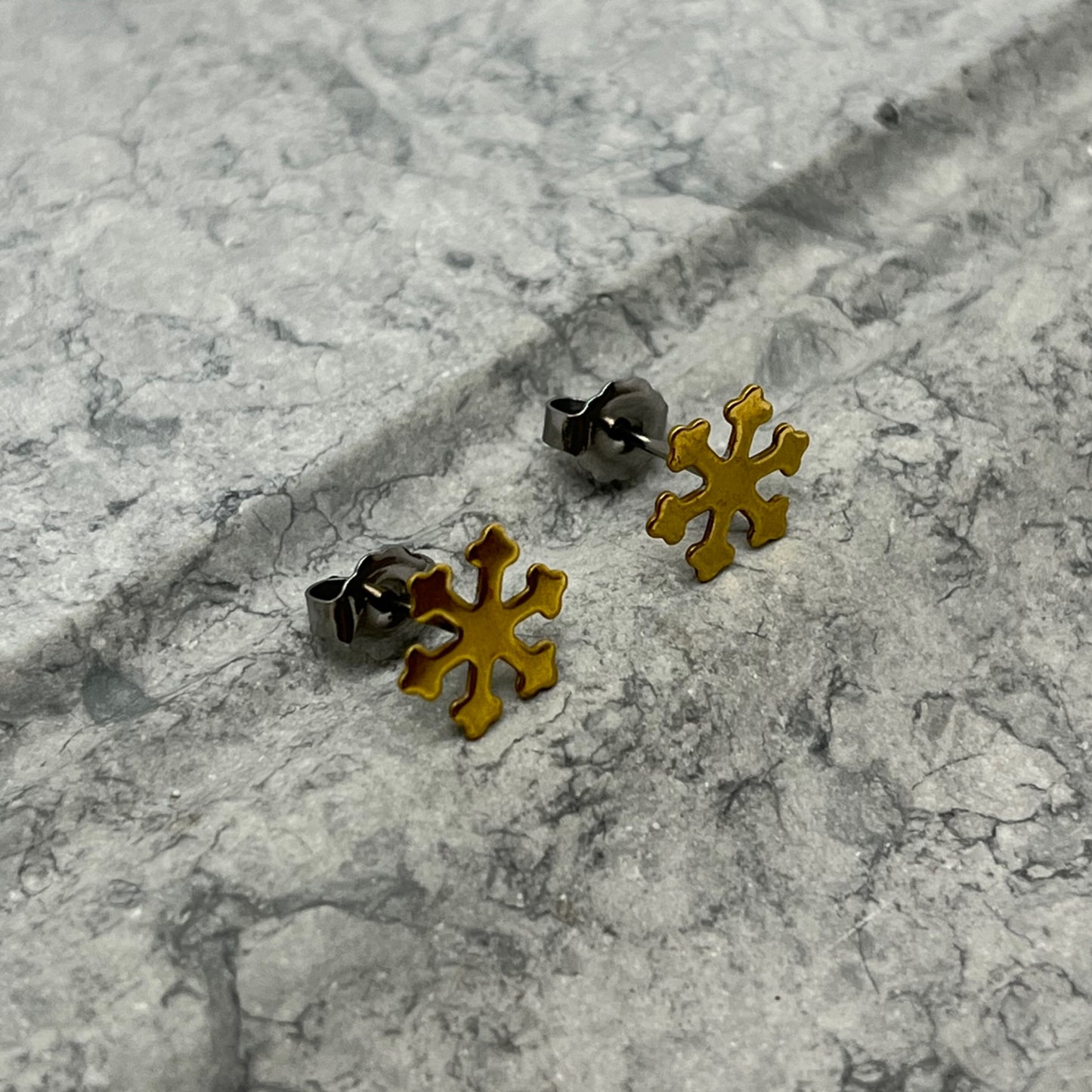 Snowflake Studs Earrings