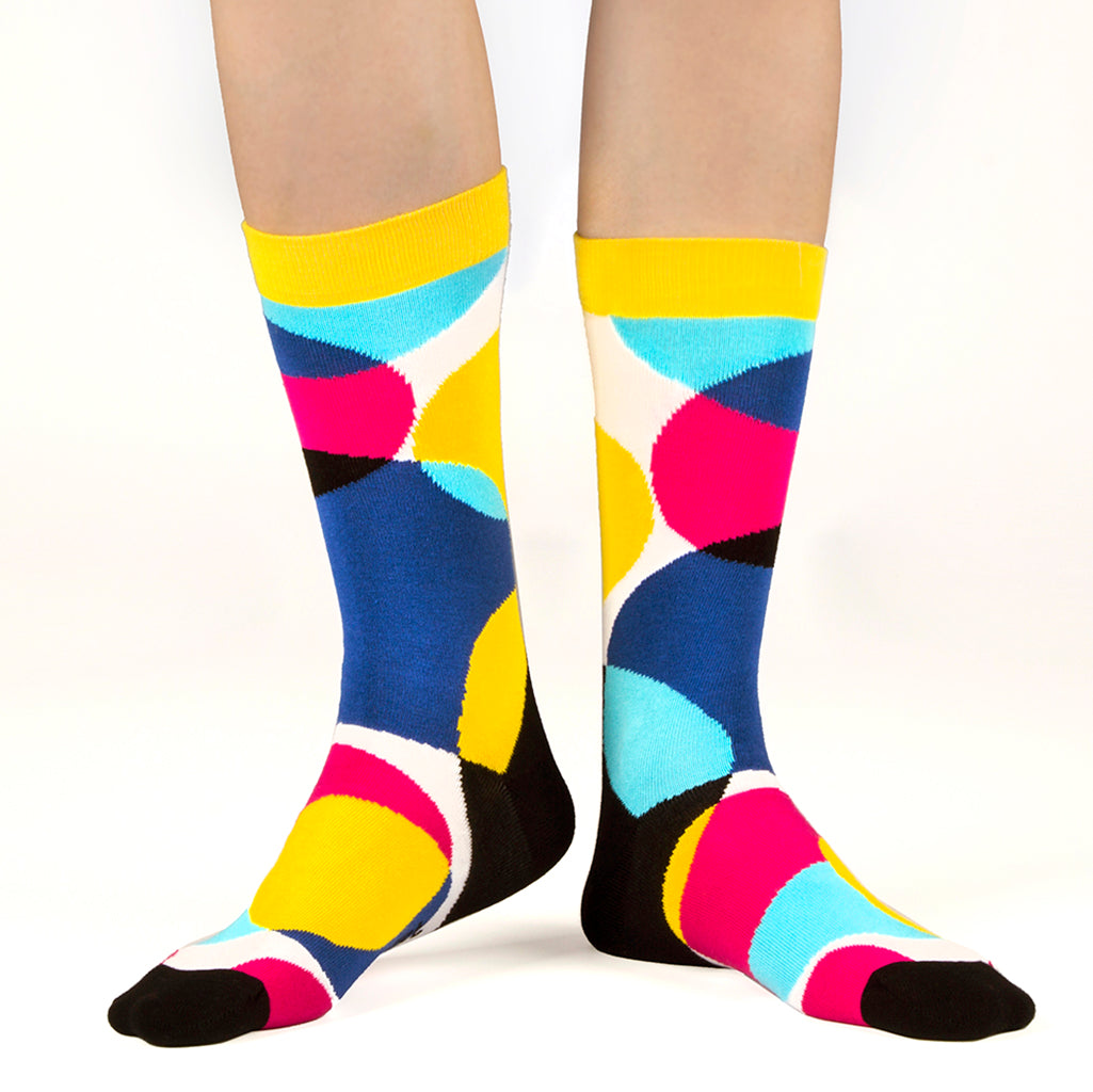 Stripy Gift Box Socks