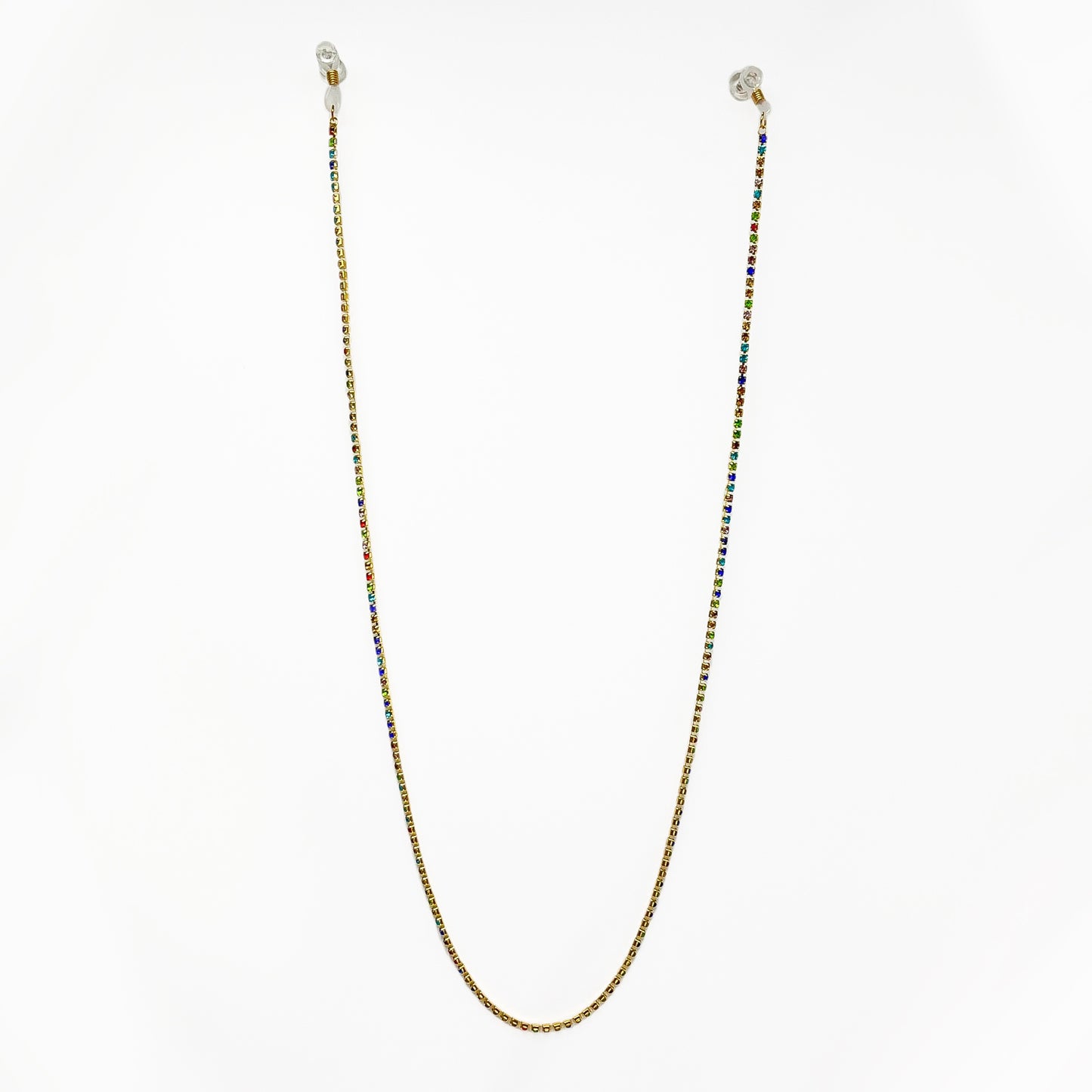 Rainbow Stone Glasses Chain