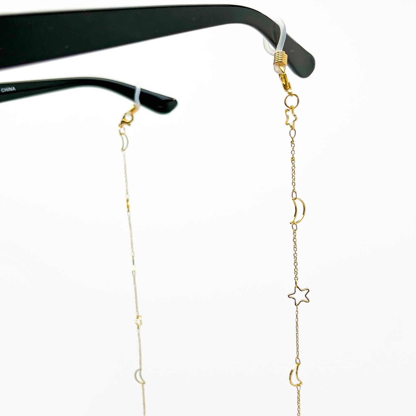Star And Moon Glasses Chain