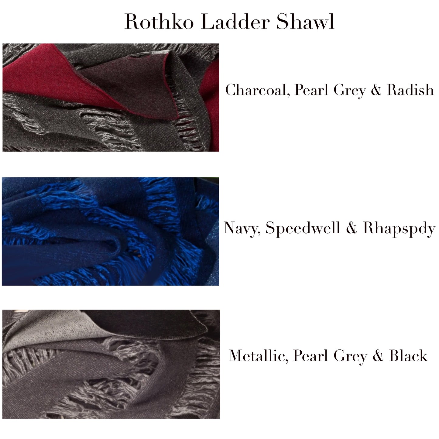 Rothko Ladders Shawl