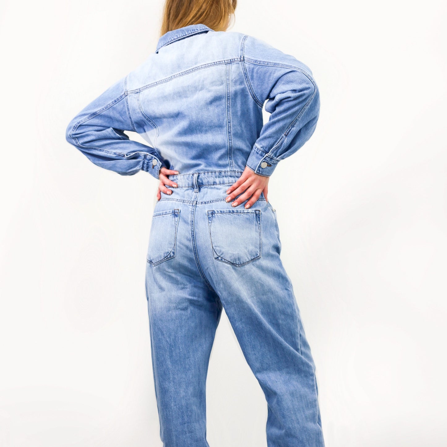 Balloon Sleeve Jumpsuit