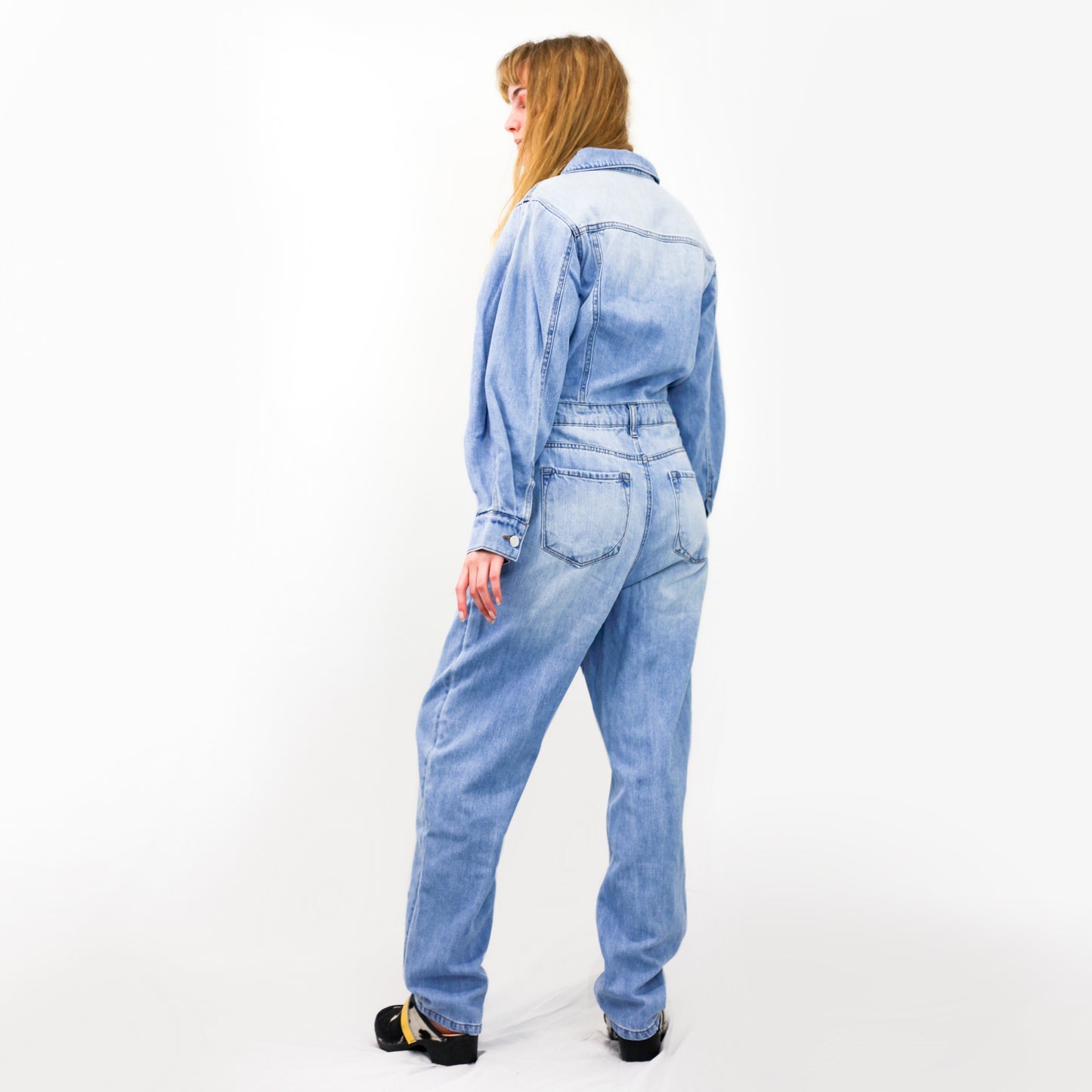 Balloon Sleeve Jumpsuit
