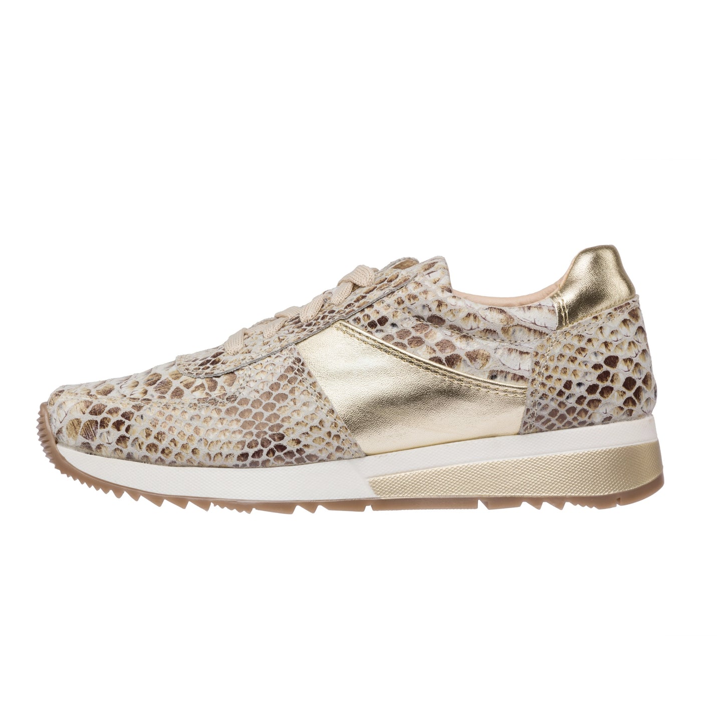 Camel Snake Sneakers