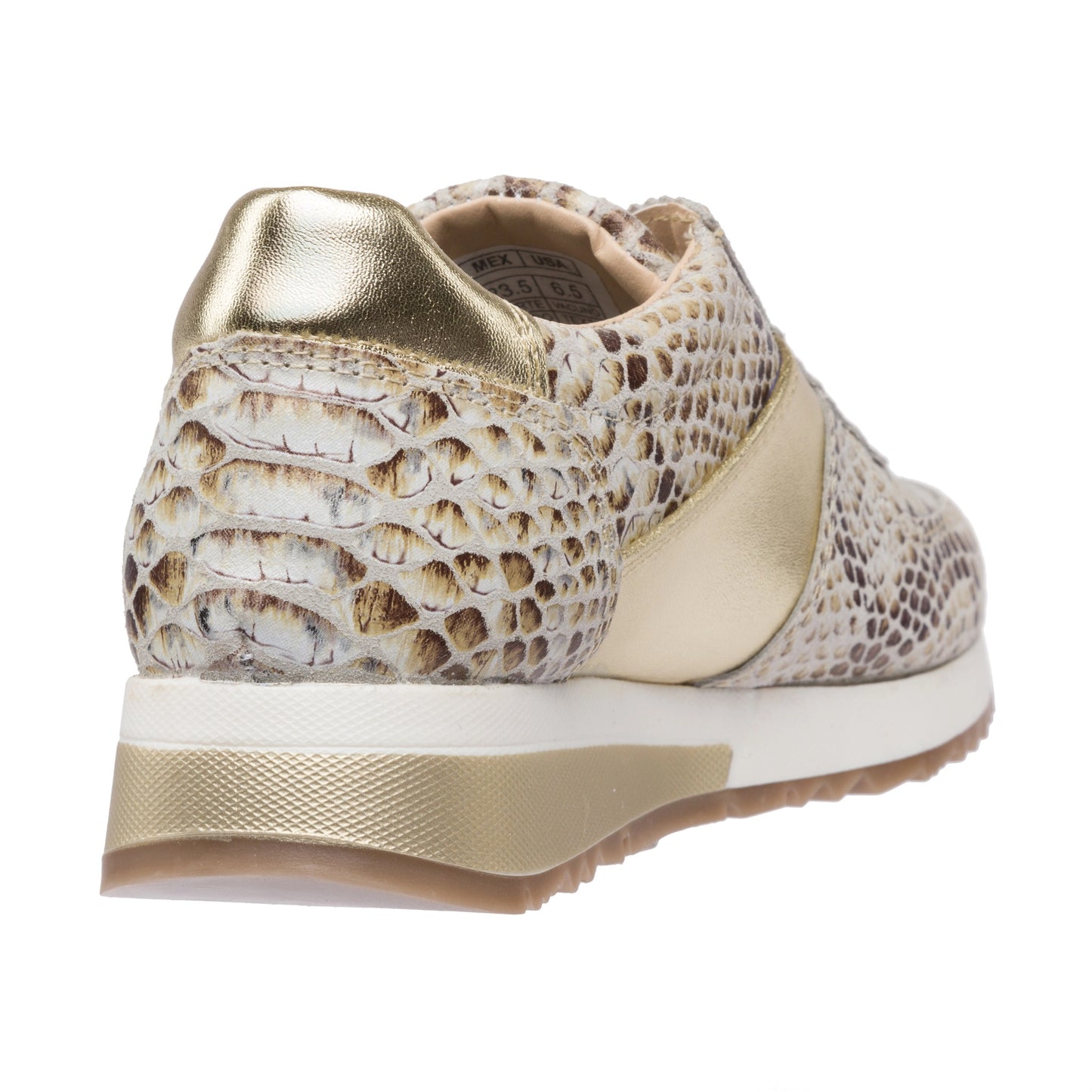 Camel Snake Sneakers