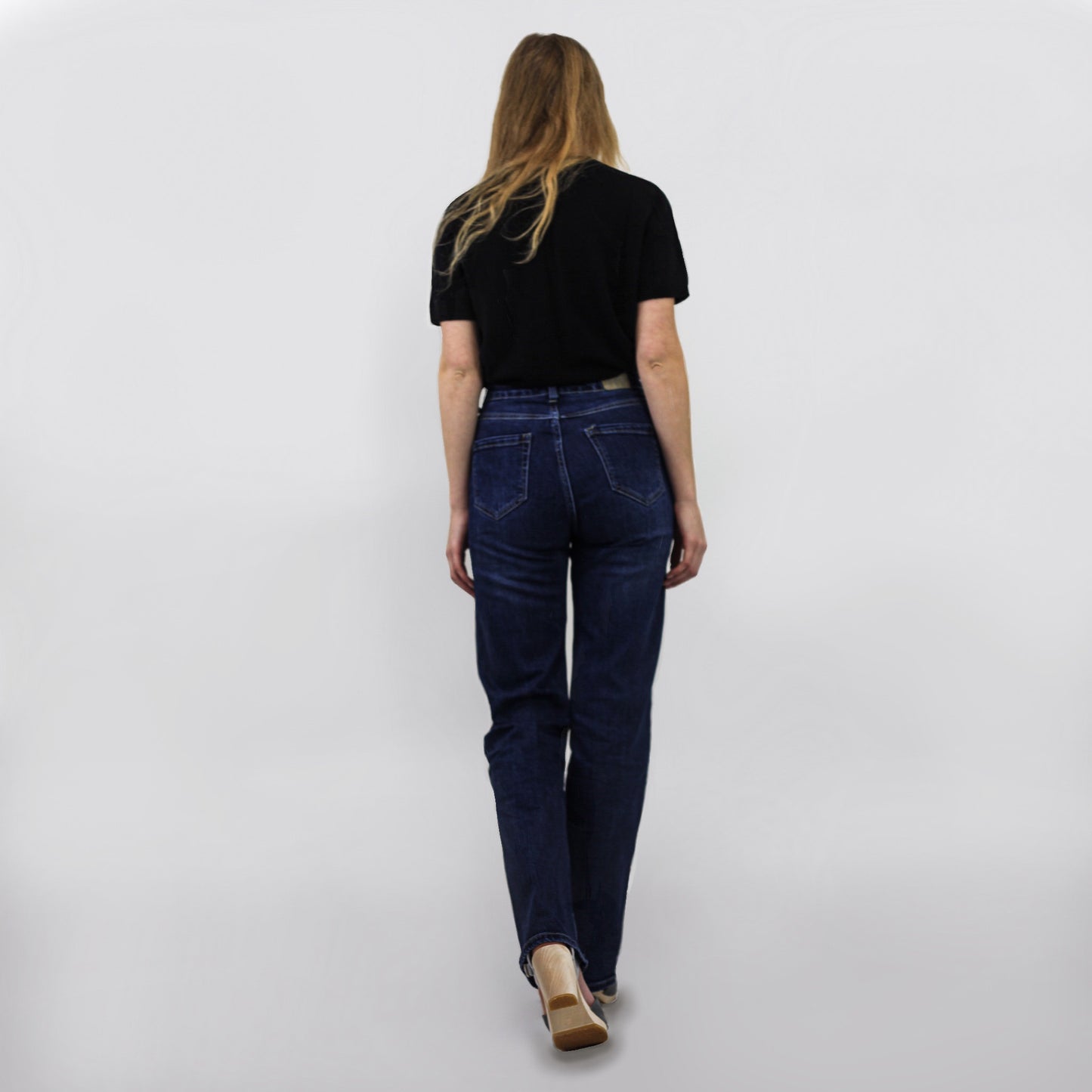 High Rise Mom Fit Jeans