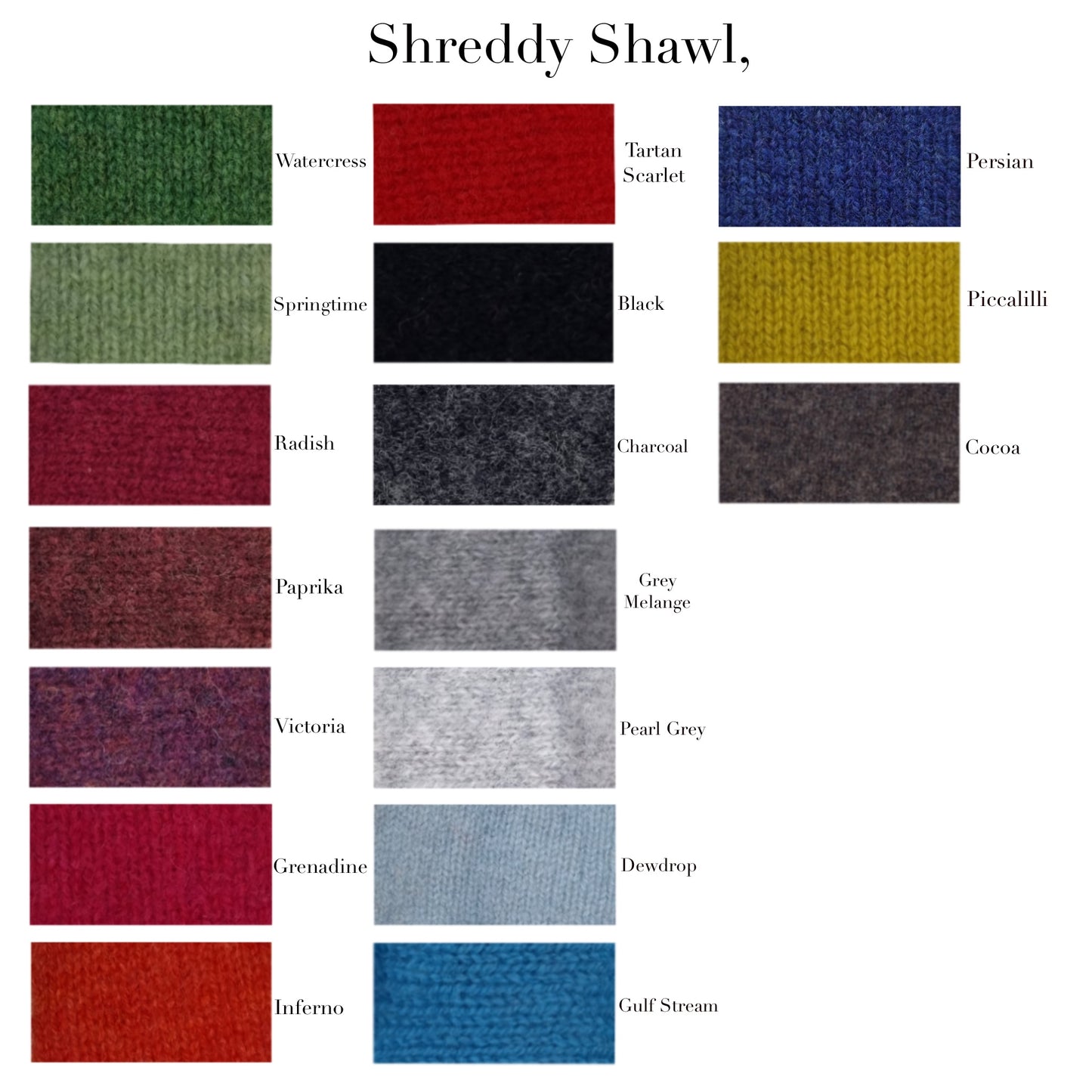Shreddy Shawl