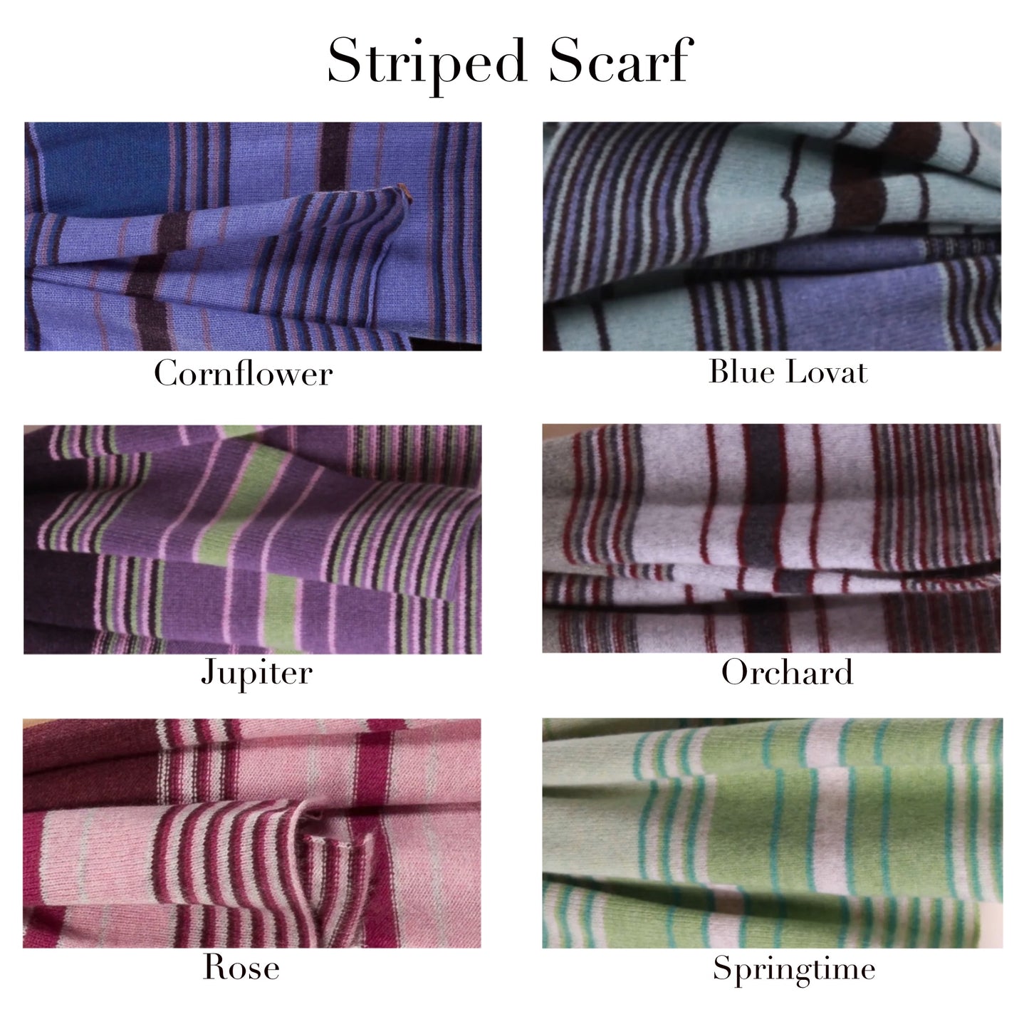 Striped Scarf