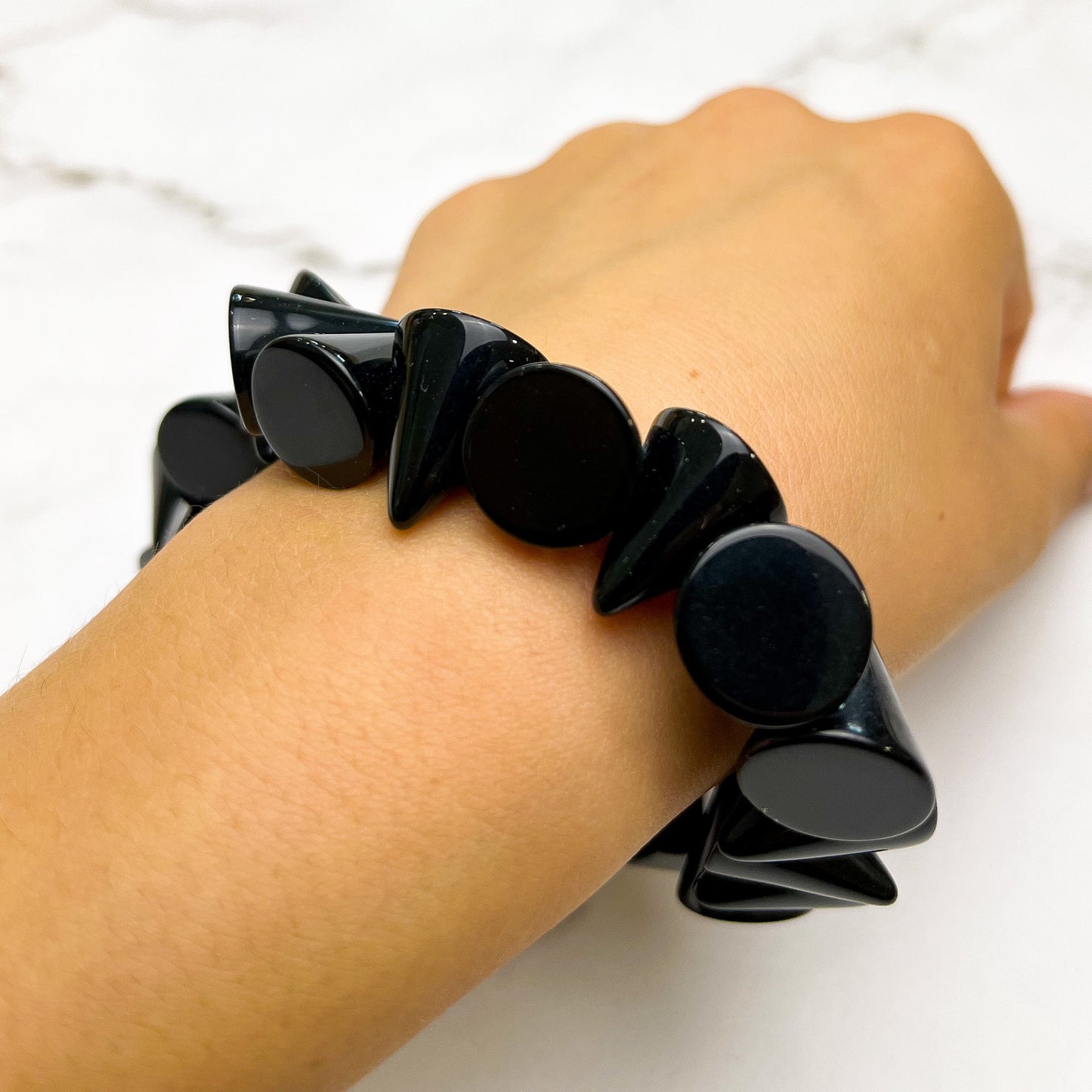 Elastic Cone Bracelet