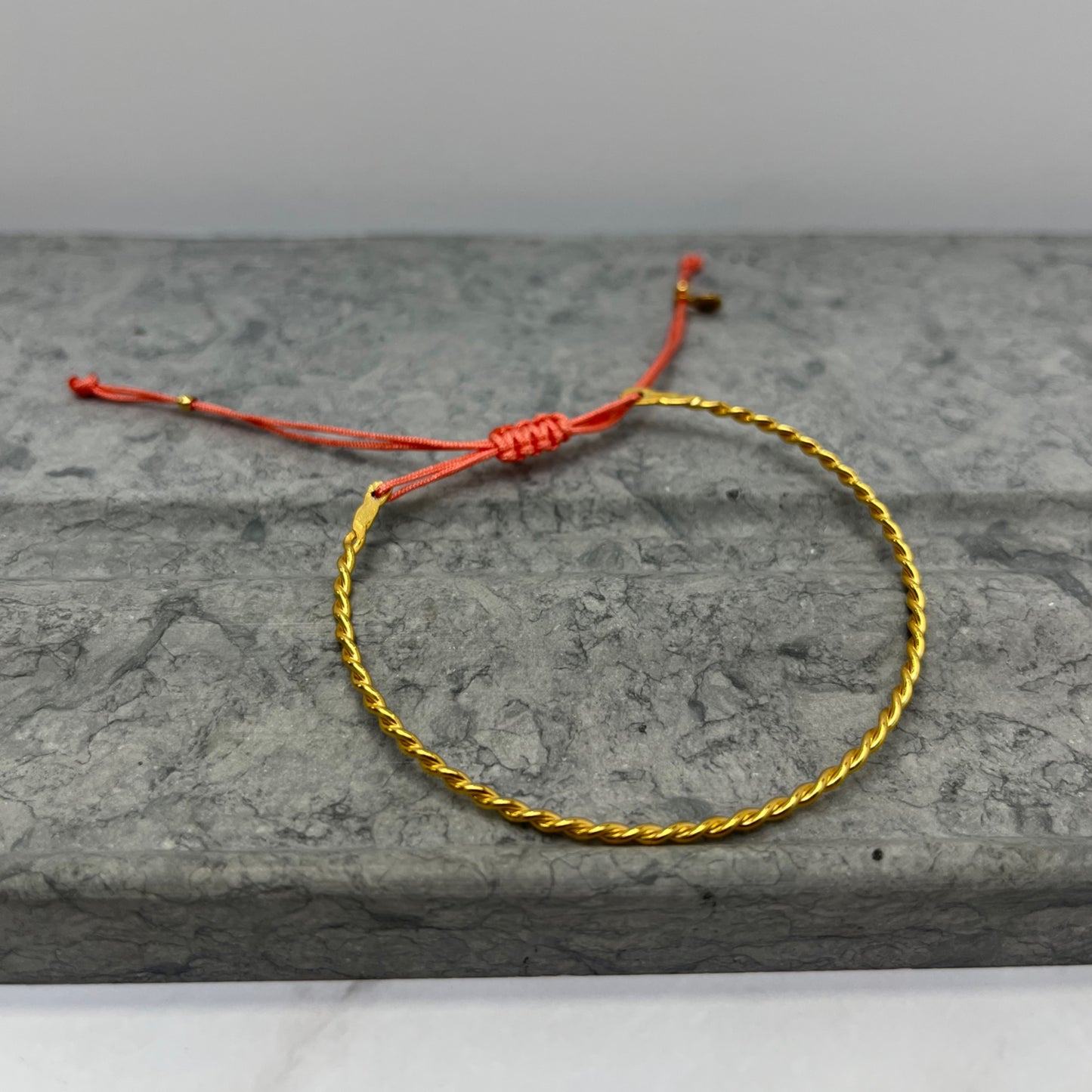 Gold Luna Twist Bracelet